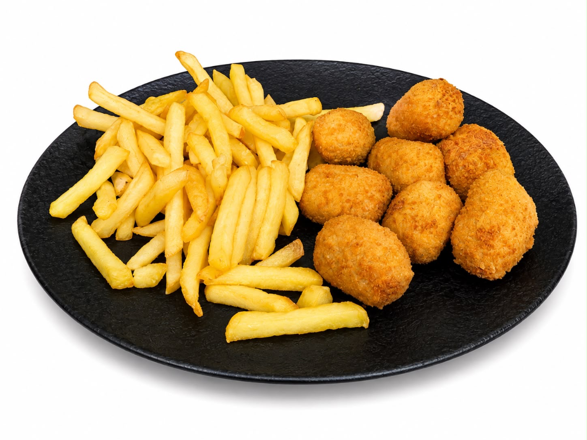 Foto de Croquetas rulo de cabra